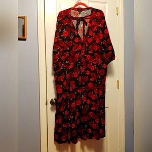 Torrid midi dress